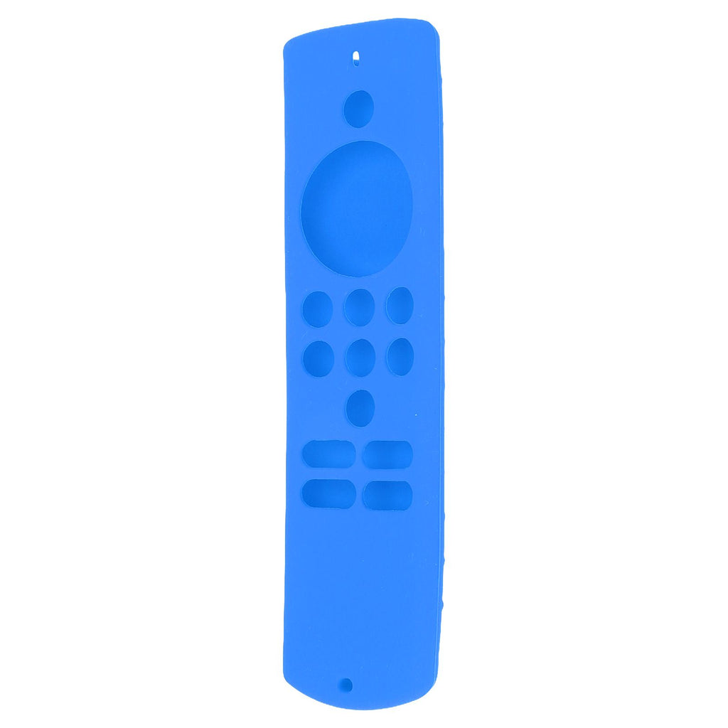 Remote Control Cover Silicone Soft Anti Slip Shockproof Protective Remote Sleeve With Lanyard for Fire TV Stick Lite Blue
