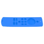 Remote Control Cover Silicone Soft Anti Slip Shockproof Protective Remote Sleeve With Lanyard for Fire TV Stick Lite Blue