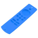 Remote Control Cover Silicone Soft Anti Slip Shockproof Protective Remote Sleeve With Lanyard for Fire TV Stick Lite Blue