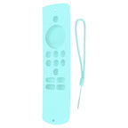 Remote Control Cover Silicone Soft Anti Slip Shockproof Protective Remote Sleeve With Lanyard for Fire TV Stick Lite Mint Green