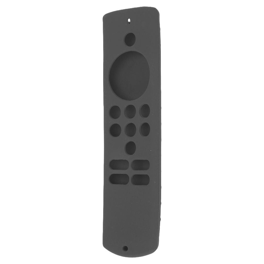Remote Control Cover Silicone Soft Anti Slip Shockproof Protective Remote Sleeve With Lanyard for Fire TV Stick Lite Dark Grey