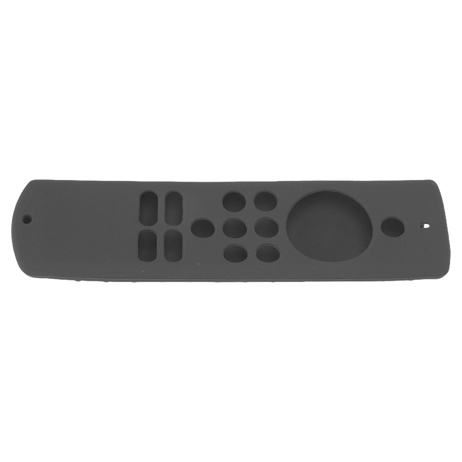 Remote Control Cover Silicone Soft Anti Slip Shockproof Protective Remote Sleeve With Lanyard for Fire TV Stick Lite Dark Grey
