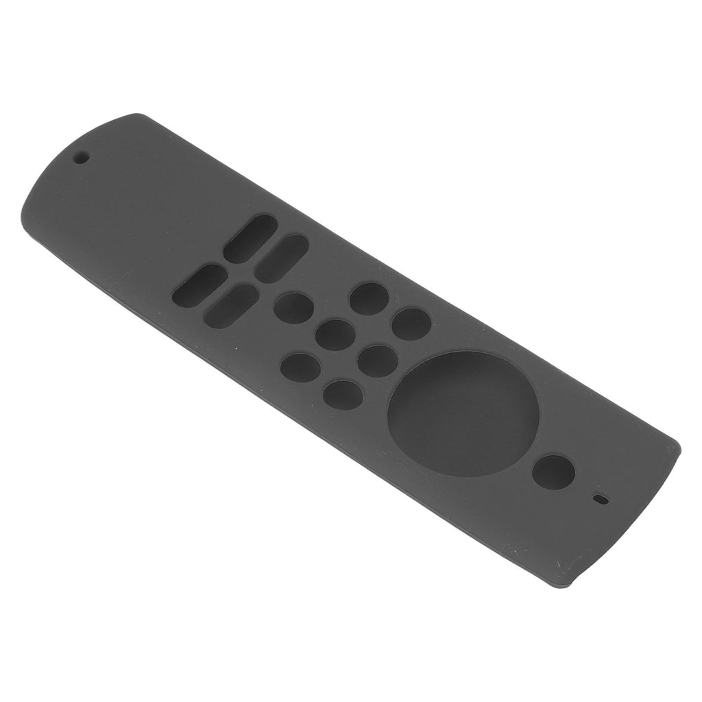 Remote Control Cover Silicone Soft Anti Slip Shockproof Protective Remote Sleeve With Lanyard for Fire TV Stick Lite Dark Grey