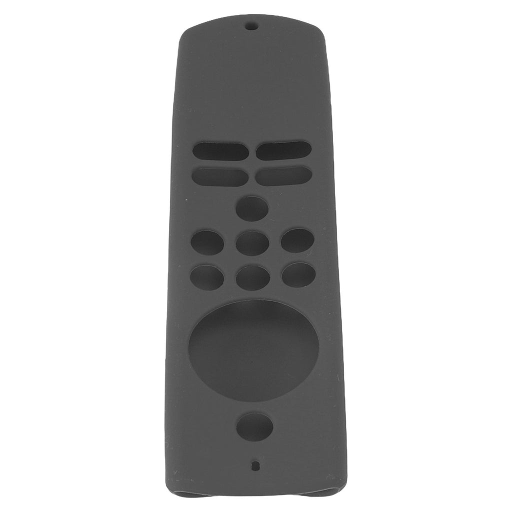 Remote Control Cover Silicone Soft Anti Slip Shockproof Protective Remote Sleeve With Lanyard for Fire TV Stick Lite Dark Grey