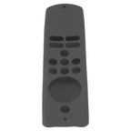 Remote Control Cover Silicone Soft Anti Slip Shockproof Protective Remote Sleeve With Lanyard for Fire TV Stick Lite Dark Grey