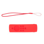 Silicone Remote Protective Cover Washable Remote Control Case Shockproof Remote Protector for Fire TV Stick Lite Red