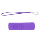 Silicone Remote Protective Cover Washable Remote Control Case Shockproof Remote Protector for Fire TV Stick Lite Purple