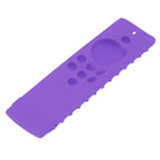 Silicone Remote Protective Cover Washable Remote Control Case Shockproof Remote Protector for Fire TV Stick Lite Purple