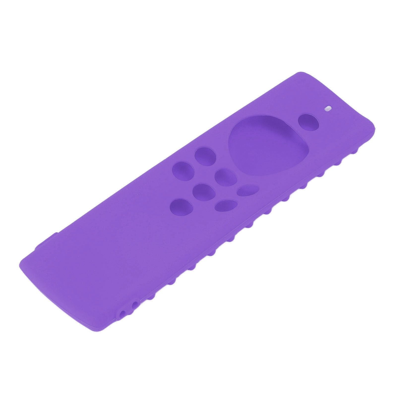 Silicone Remote Protective Cover Washable Remote Control Case Shockproof Remote Protector for Fire TV Stick Lite Purple