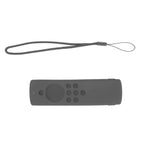 Silicone Remote Protective Cover Washable Remote Control Case Shockproof Remote Protector for Fire TV Stick Lite Dark Grey