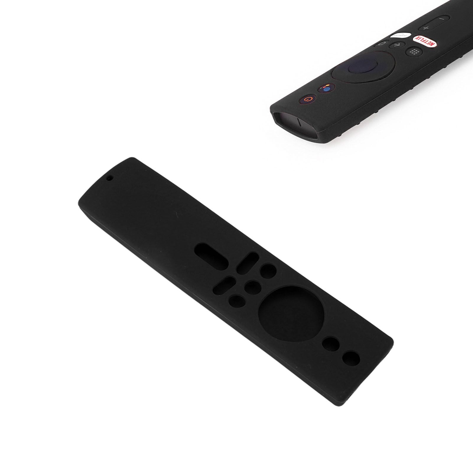 Anti Slip Remote Control Protective Cover Silicone Case for Xiaomi Mi Box S for Xiaomi Mi TV Stick Black