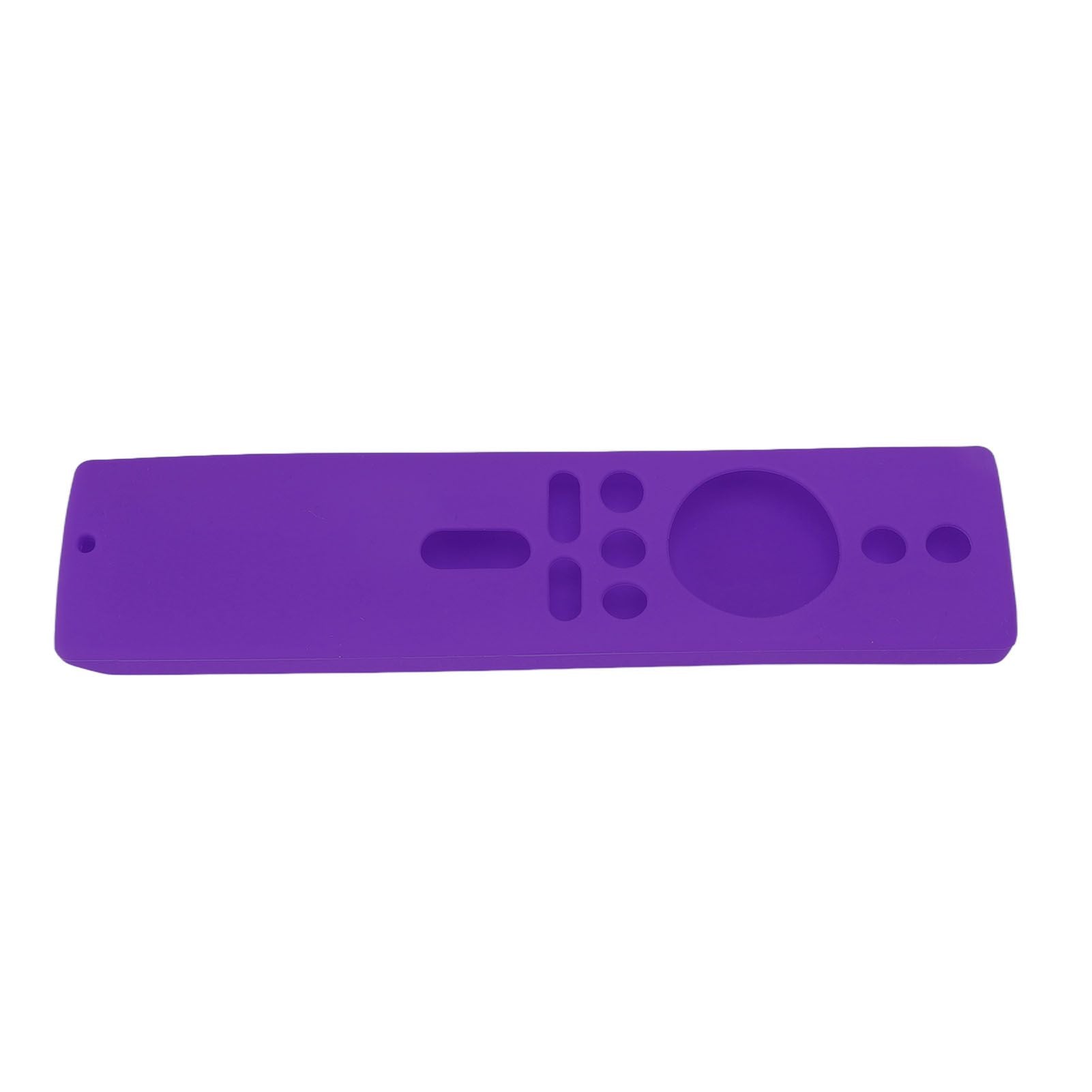 Anti Slip Remote Control Protective Cover Silicone Case for Xiaomi Mi Box S for Xiaomi Mi TV Stick Purple