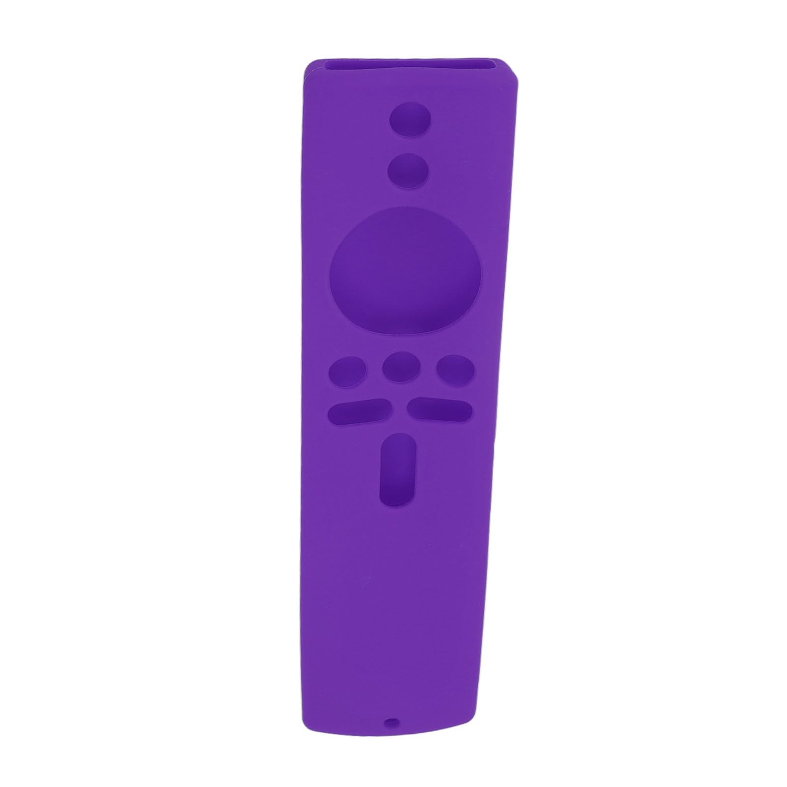 Anti Slip Remote Control Protective Cover Silicone Case for Xiaomi Mi Box S for Xiaomi Mi TV Stick Purple