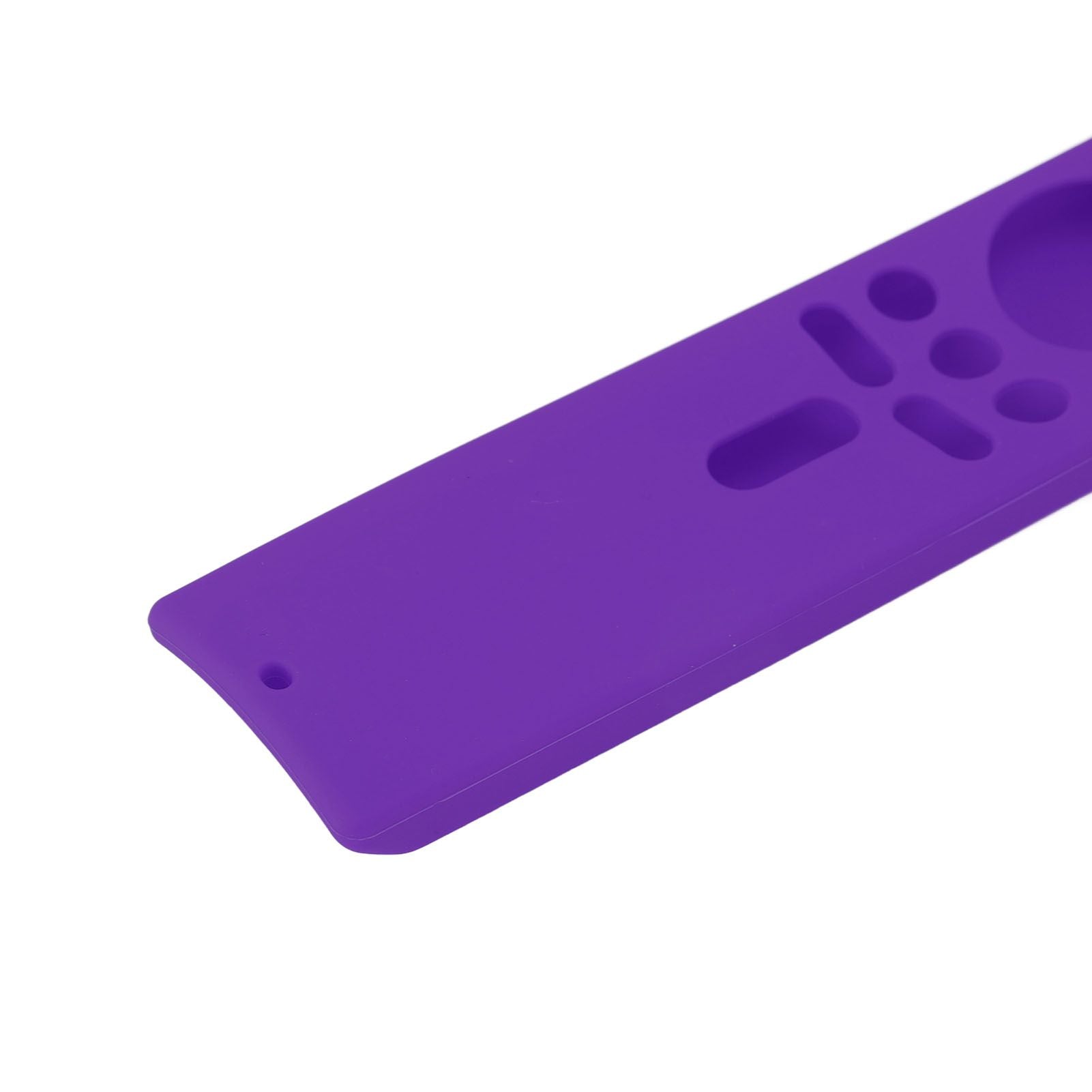 Anti Slip Remote Control Protective Cover Silicone Case for Xiaomi Mi Box S for Xiaomi Mi TV Stick Purple