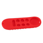 Remote Control Protective Cover Silicone Case for Chromecast with Google TV Remote Controller Red