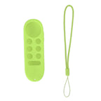 Remote Control Protective Cover Silicone Case for Chromecast with Google TV Remote Controller Fluorescent Green