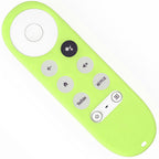 Remote Control Protective Cover Silicone Case for Chromecast with Google TV Remote Controller Fluorescent Green