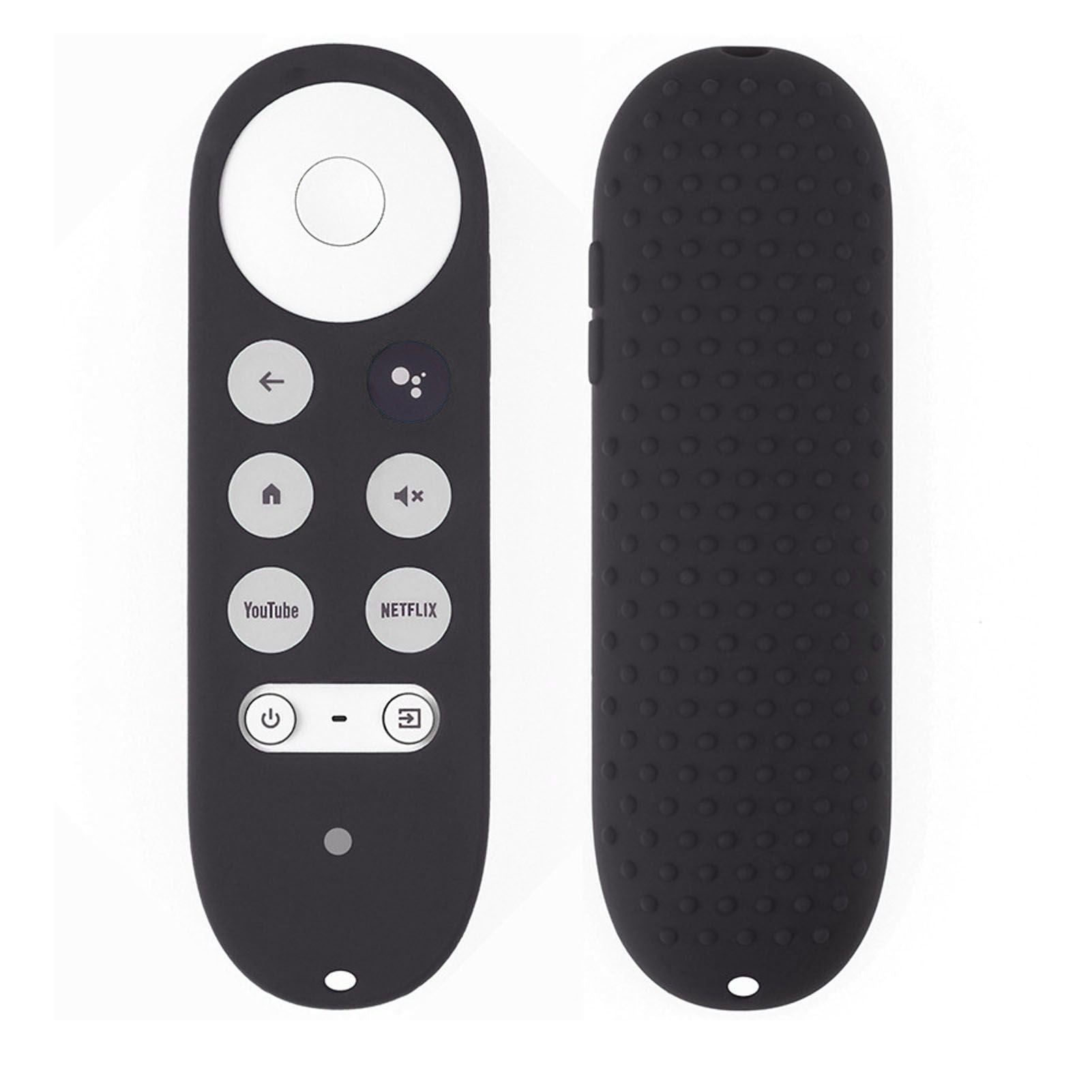 Remote Control Protective Cover Silicone Case for Chromecast with Google TV Remote Controller Gray