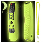 Silicone Remote Protective Cover Shockproof Protective Cover for MR21GA MR 21GC Remote Control Luminous Green
