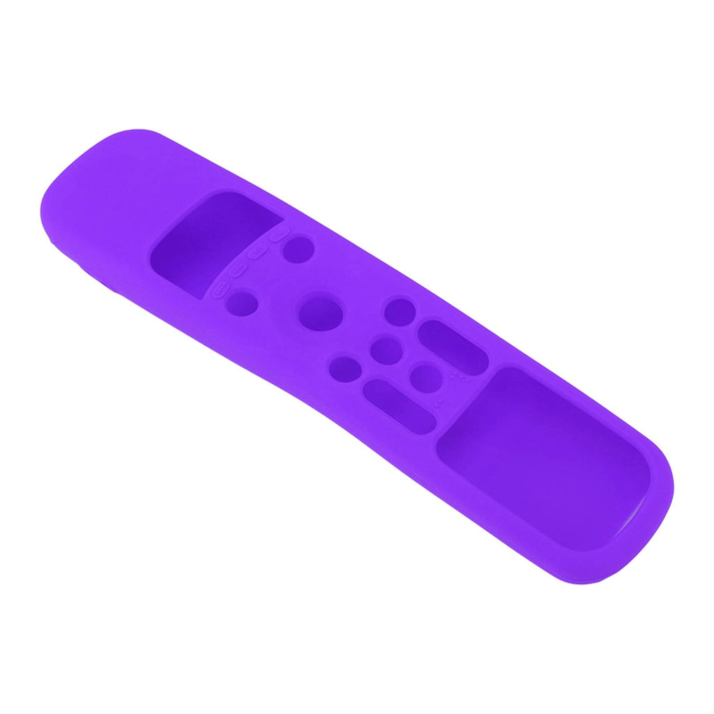 Silicone Remote Protective Cover Shockproof Protective Cover for MR21GA MR 21GC Remote Control Purple