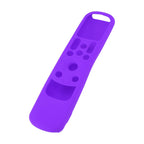 Silicone Remote Protective Cover Shockproof Protective Cover for MR21GA MR 21GC Remote Control Purple