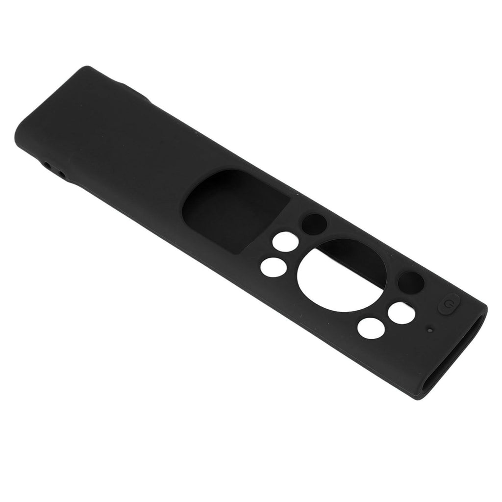 Anti Drop Remote Control Silicone Protective Cover Solar Cell Remote Control Replacement Cover for Samsung TM2180EcoBN59 Black