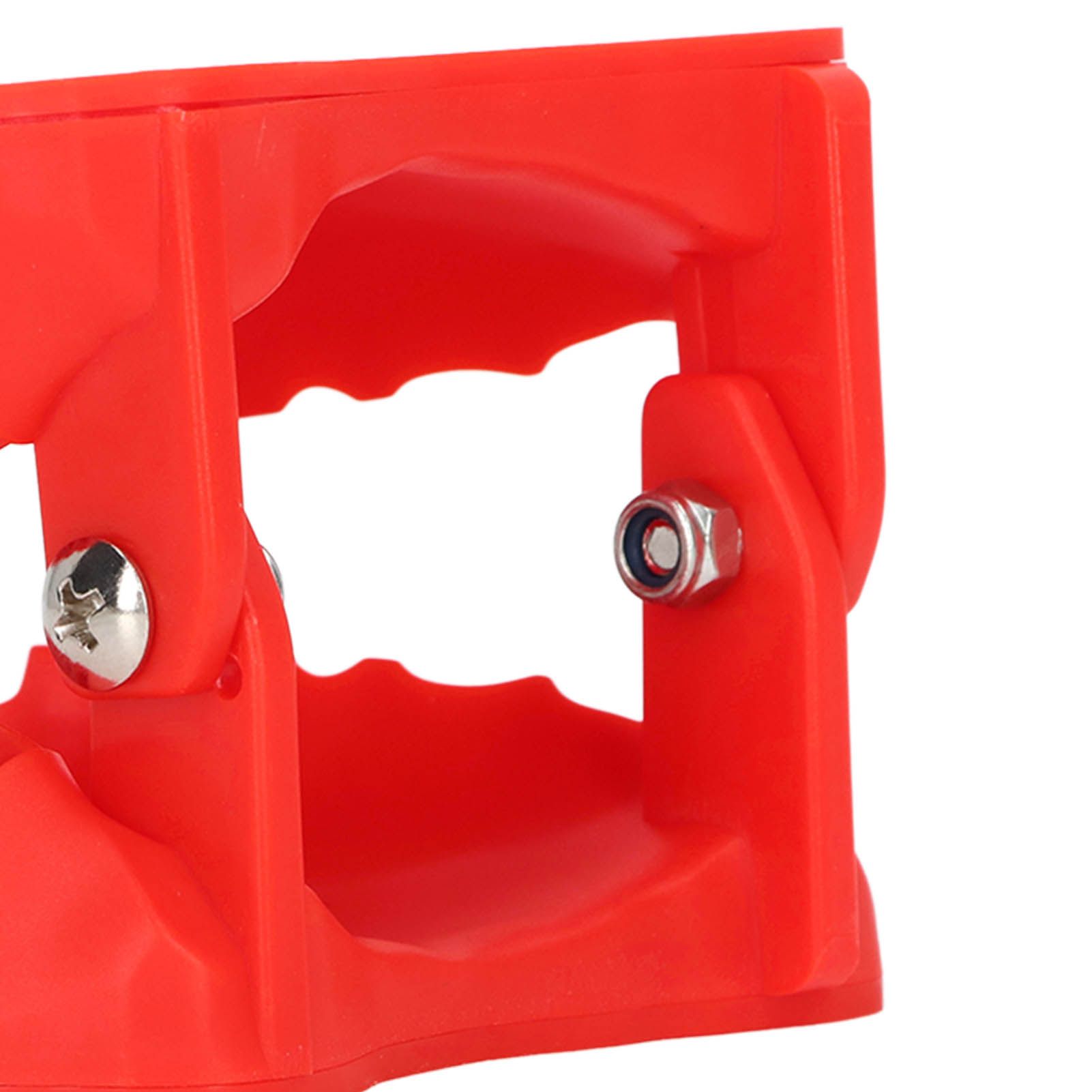 Denture Drill Bit Holder 28 Drill Bits Organizer Portable Denture Bit Holder with Magnet Red