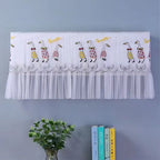 1.5P Air Conditioner Dust Cover Dustproof Wall Mounted Air Conditioner Protective Case Home Decorative Dust Cover Yellow English Duck 1.5P‑2P Within 94cm/37in