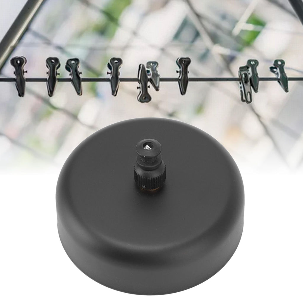 Clothesline Retractable Design Stainless Steel Casual Style Laundry Clothesline for Indoor Bathroom Balconies Black 2.8meters Stainless Steel Wire