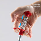 Flexible Sink Grabber Reacher Picker with 4 Claws Sewer Dredging Drain Clog Remove Tool for Home Kitchen Toilet Litter 3meter/9.84feet