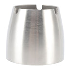Ashtray Thickened Stainless Steel Rust and Corrosion Protection Home Metal Cone Cigarette Ashtray for Home Office Patio