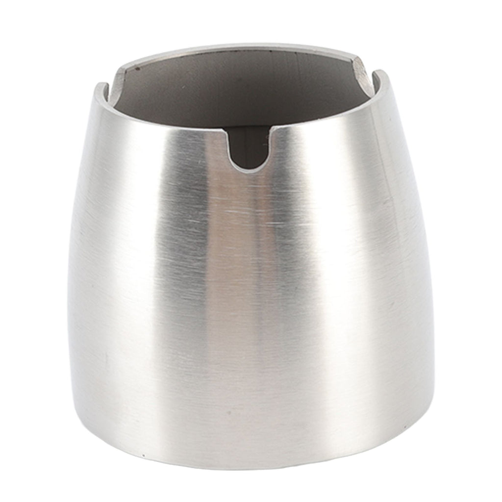 Ashtray Thickened Stainless Steel Rust and Corrosion Protection Home Metal Cone Cigarette Ashtray for Home Office Patio