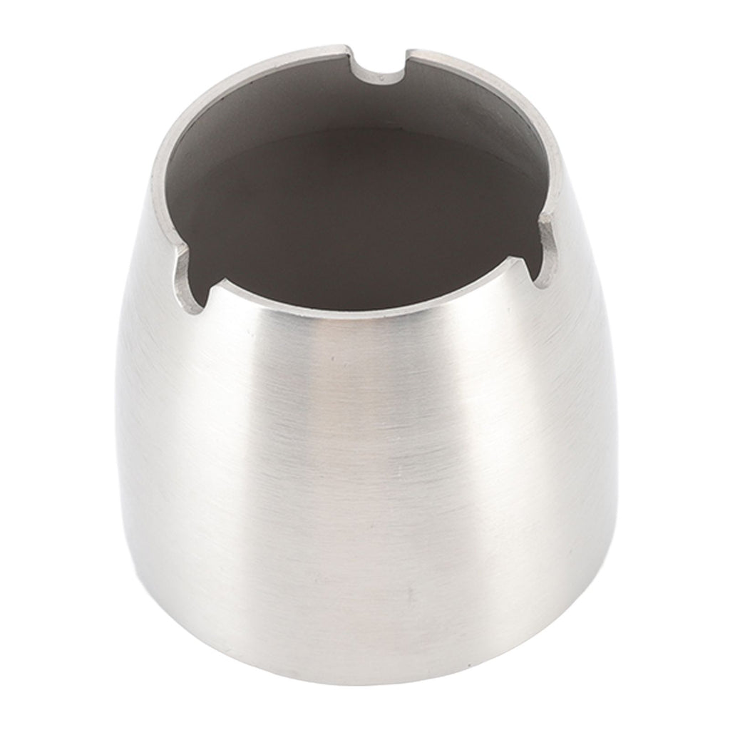 Ashtray Thickened Stainless Steel Rust and Corrosion Protection Home Metal Cone Cigarette Ashtray for Home Office Patio