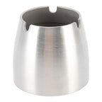 Ashtray Thickened Stainless Steel Rust and Corrosion Protection Home Metal Cone Cigarette Ashtray for Home Office Patio