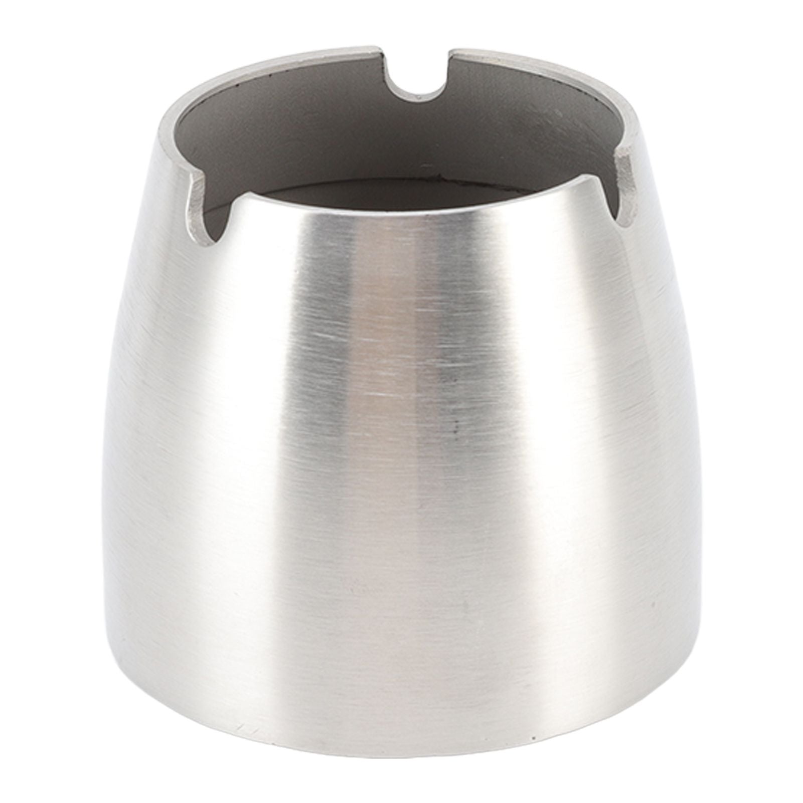 Ashtray Thickened Stainless Steel Rust and Corrosion Protection Home Metal Cone Cigarette Ashtray for Home Office Patio