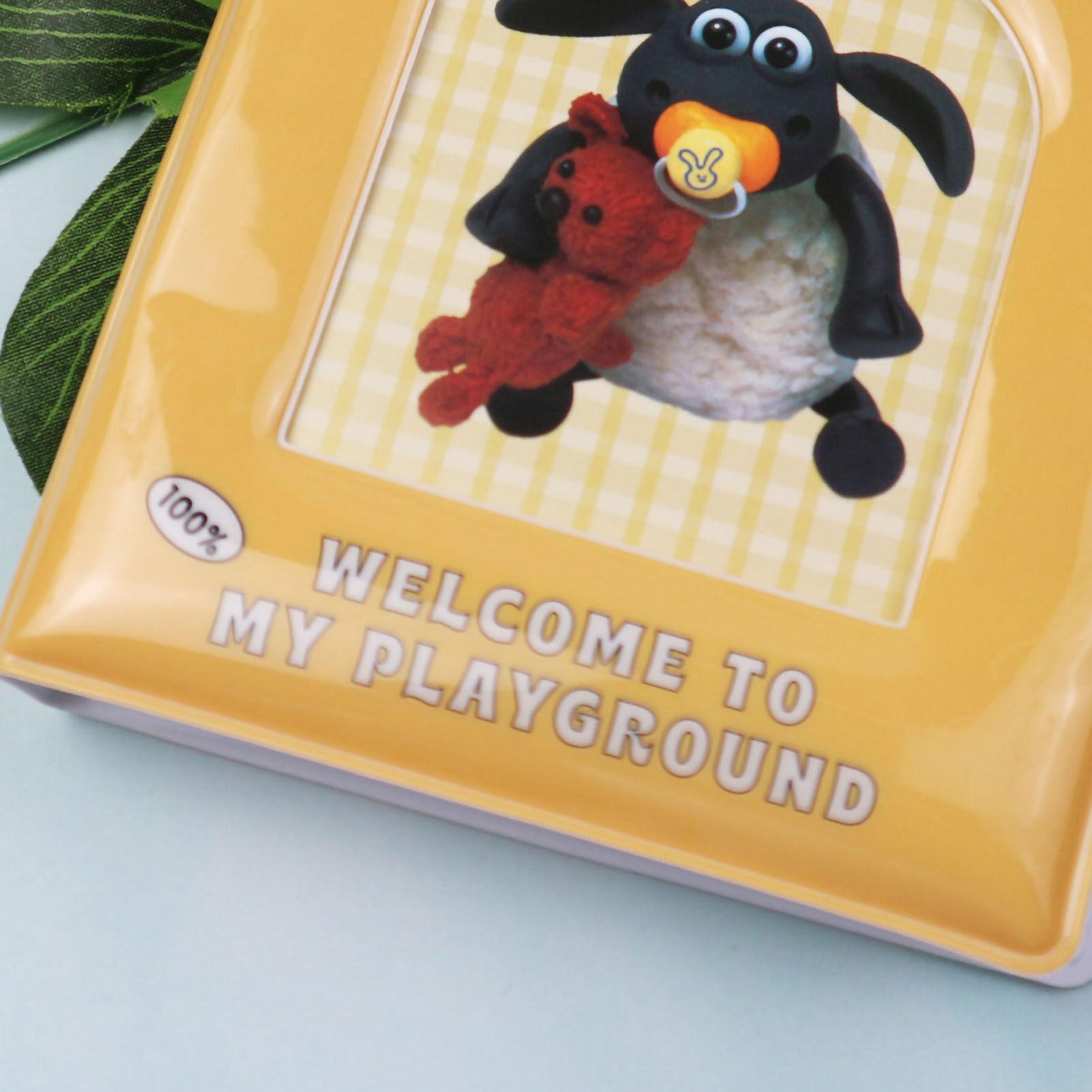 Album PVC Large Capacity Photo Book Pocket Holder Present for Wedding Party Family Yellow