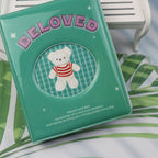 Album PVC Large Capacity Photo Book Pocket Holder Present for Wedding Party Family Green