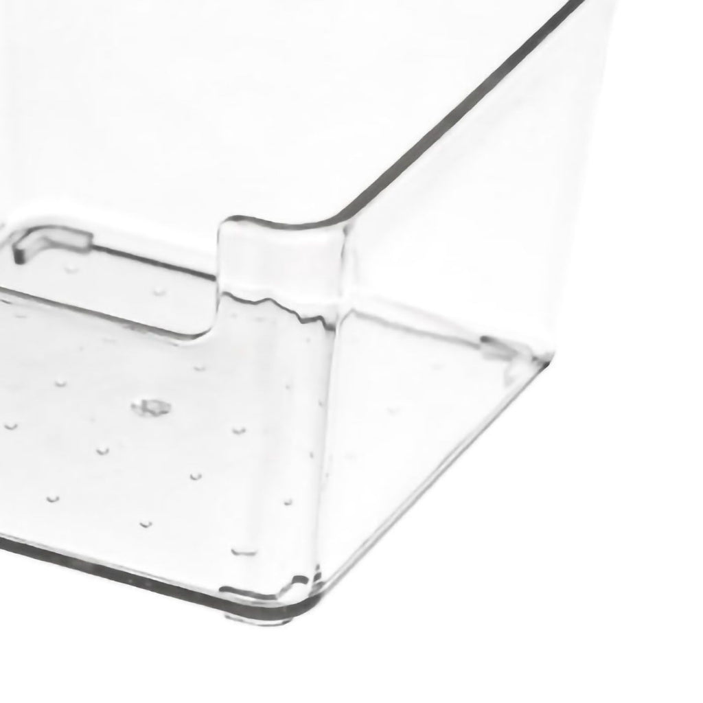 Drawer Storage Trays Durable Transparent Plastic Drawer Storage Divid Box for Kitchen Small Square Box