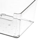 Drawer Storage Trays Durable Transparent Plastic Drawer Storage Divid Box for Kitchen Small Square Box