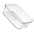 Drawer Storage Trays Durable Transparent Plastic Drawer Storage Divid Box for Kitchen Medium Square Box