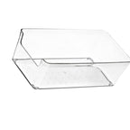 Drawer Storage Trays Durable Transparent Plastic Drawer Storage Divid Box for Kitchen Small Rectangle Box