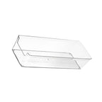 Drawer Storage Trays Durable Transparent Plastic Drawer Storage Divid Box for Kitchen Large Rectangle Box