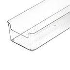 Drawer Storage Trays Durable Transparent Plastic Drawer Storage Divid Box for Kitchen Large Rectangle Box
