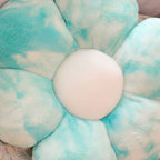 Flower Plush Pillow Soft Comfortable Colorful Flower Cushion Plush Pillow Home Sofa Flower Pillow Birthday Gift Blue 50cm 0.45Kg