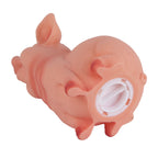 Piggy Bank Cute Pig Appearance Environmentally Friendly Resin Cartoon Piggy Bank Coin Bank Piggy 14x12x11cm
