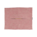 Car Tissue Holder Soft Wearable Odorless Plush Wipes Case Car Napkin Dispenser for Visor Backseat Pink