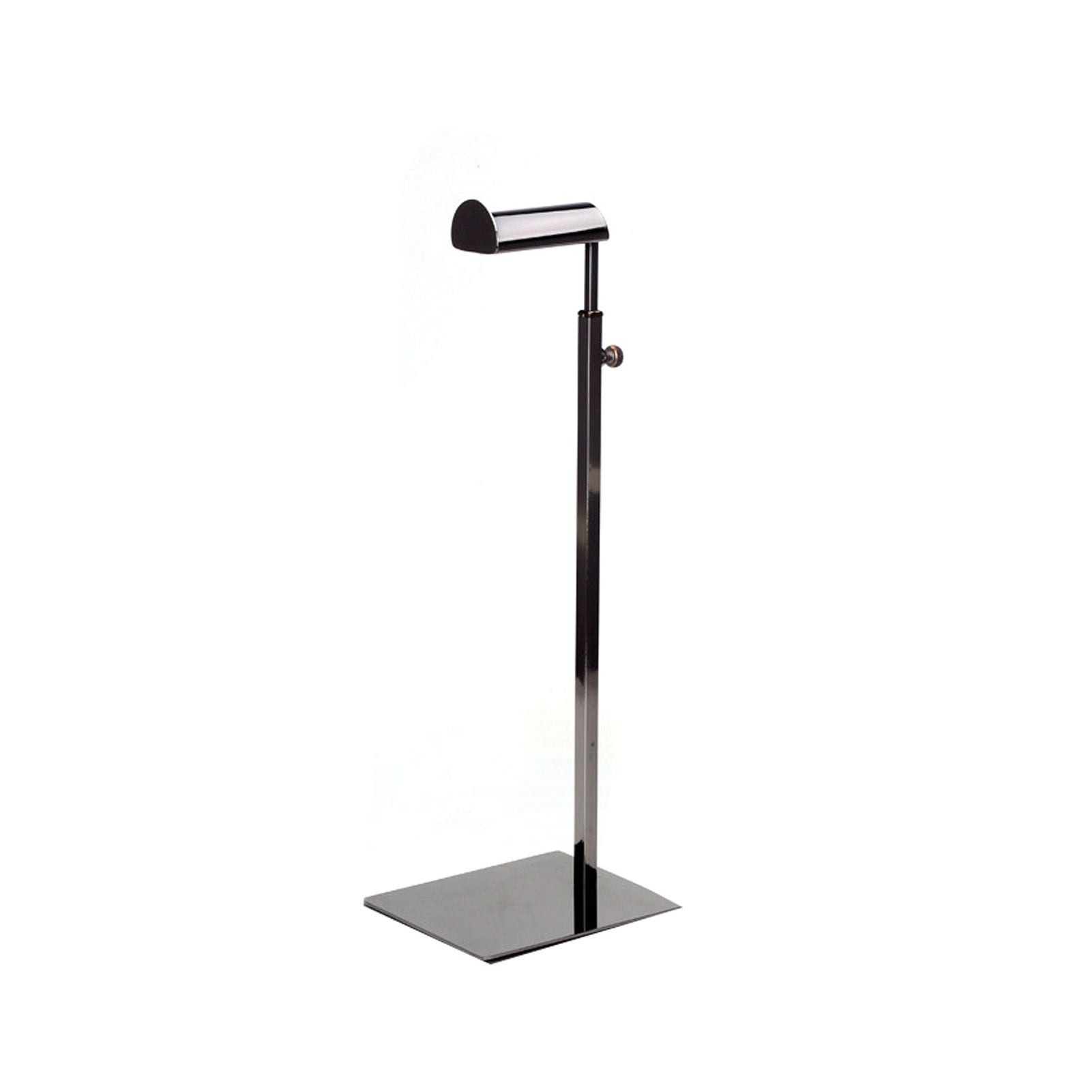Handbag Display Stand Stainless Steel Height Adjustable Single Hook Purse Metal Holder Stand Type 1