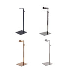 Handbag Display Stand Stainless Steel Height Adjustable Single Hook Purse Metal Holder Stand Type 4