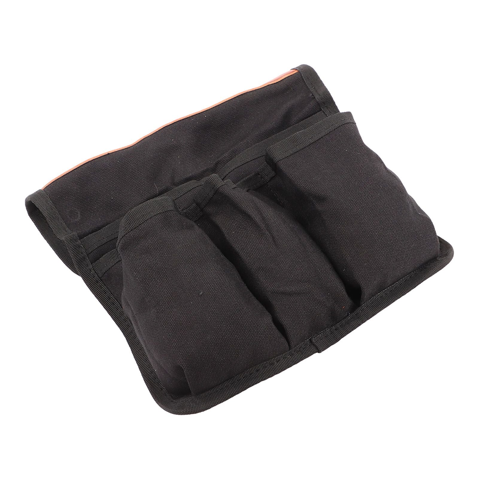 Chair Side Organizer Multifunctional Storage Bag Chair Side Bag for Camping Beach Black
