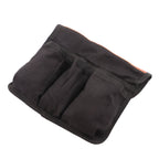 Chair Side Organizer Multifunctional Storage Bag Chair Side Bag for Camping Beach Black